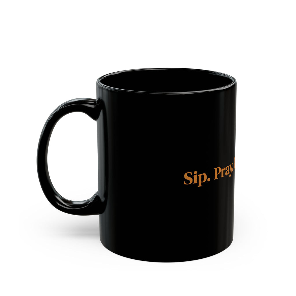 Black Coffee Mug (11oz & 15oz) — Classic Glossy Ceramic Drinkware